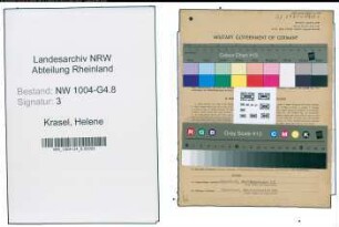 Entnazifizierung Helene Krasel , geb. 28.07.1892 (Teilhaberin)