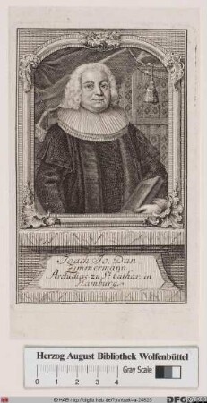 Bildnis Joachim Johann Daniel Zimmermann