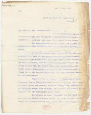 Brief an Ferdinand Oscar Leu : 06.07.1915