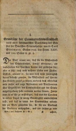 Bibliothek für positive Rechtswissenschaft und Diplomatik, Band 1, St. 2