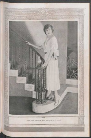 Agnes Ayres, una de las buenas estrellas de la Paramount.