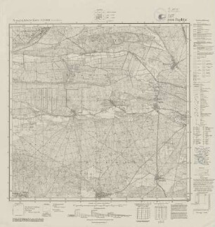 3946 (alte Nr.: 2178) Paplitz, Topographische Karte 1:25000 (4cm - Karte)