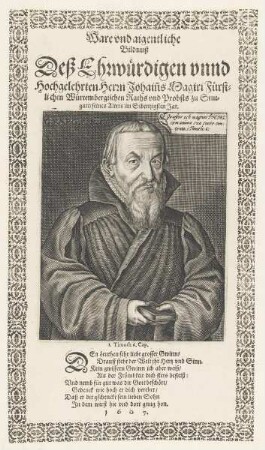Bildnis des Johann Magirus