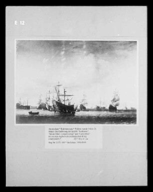Die Eroberung der Schiffe "Swiftsure", "Seven Oaks", Loyal George" und "Convertine" im zweiten englisch-niederländischen Krieg (1665-1667)