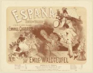 España. Suite de Valses d'après la Rapsodie d'Emmanuel Chabrier par Emile Waldteufel
