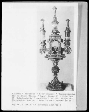 Altar-Reliquiar des Heiligen Blutes