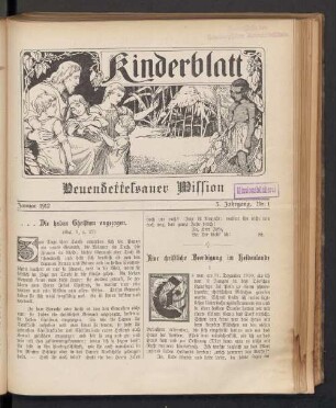 Nr. 1. Januar 1912