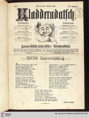 Hefte 1-4, Januar 1867