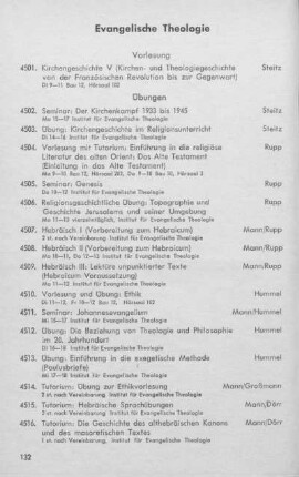 Evangelische Theologie
