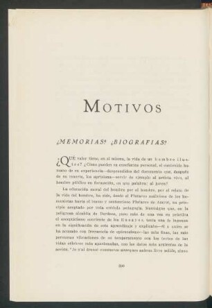 Motivos