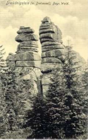 Der Dreikönigstein im Bayerischen Wald