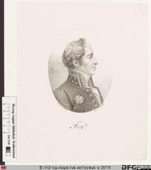 Bildnis Maximilien-Sébastien Foy (1814 comte)