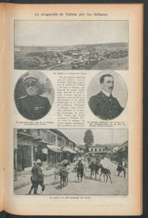 La ocupación de Valona por los italianos