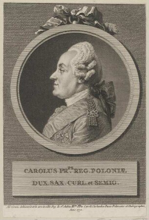 Bildnis des Carolus, Prinz von Sachsen