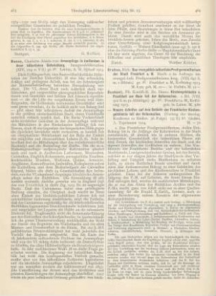 464-466 [Rezension] Grabau, Rich., Das evangelisch-lutherische Predigerministerium der Stadt Frankfurt a. M