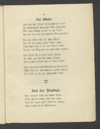 Der Blinde