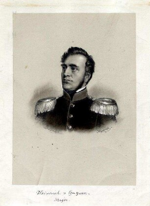 Bildnis von Heinrich Freiherr von Gagern (1799-1880)