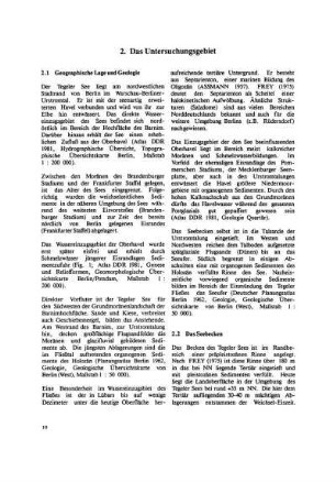 2. Das Untersuchungsgebiet