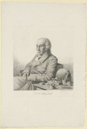 Bildnis des J. F. Blumenbach