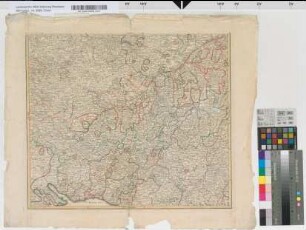 Oberschwaben, Topographie und Territorien