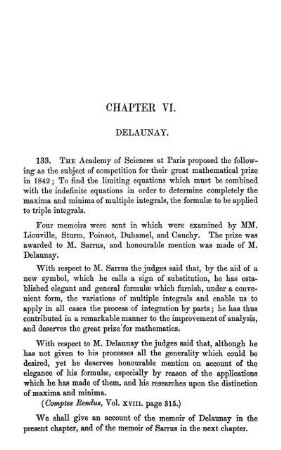 Chapter VI. Delaunay.