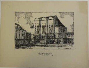 Rathaus-Entwurf
