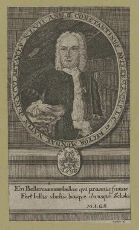 Bildnis des Constantinus Bellermann