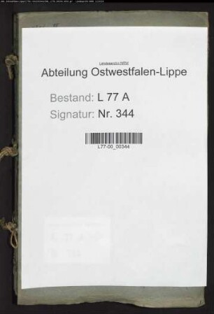 Regulierung der Bega und Werre im Amt Schötmar (Durchbruch der Bega in die Werre), Bd. 2