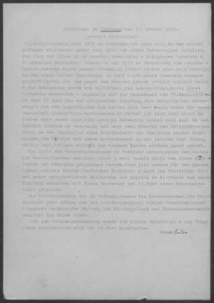 Jesingen: Inspektionsbericht 1932