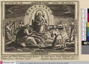 Le livre de vie ouvert part l'agneau [Das Buch des Lebens geöffnet für das Lamm]