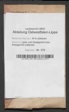 Erblasser: Fründ, Ernst Diedrich: