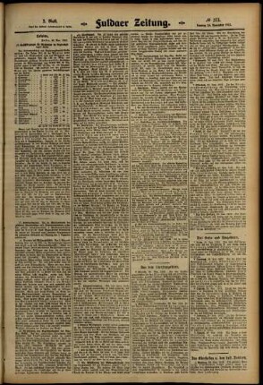 Zweite Ausgabe vom Samstag, den 30. November 1912.