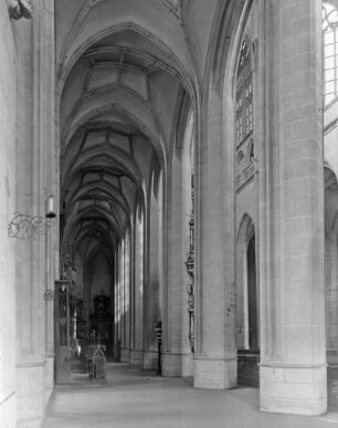 Kutná Hora / Kuttenberg (Tschechien), St. Barbara, südl. Seitenschiff