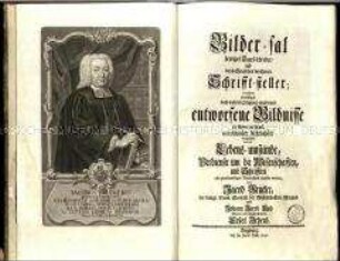Biographisches Porträtwerk von Johann Brucker