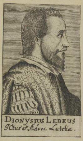 Bildnis des Dionysius Lebeus