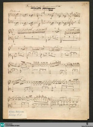 Etudes - WK Mus.Ms. 65 : pf; b