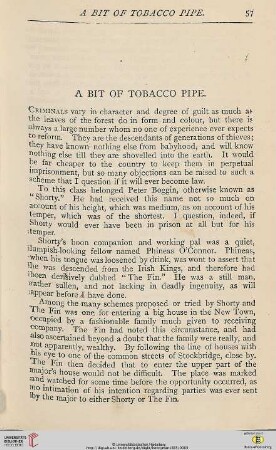 A bit of tobacco pipe