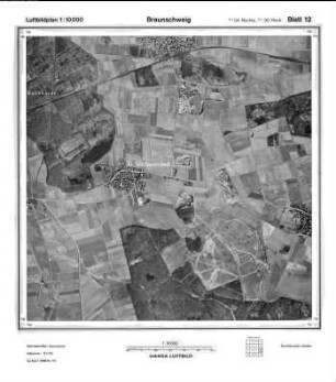 Braunschweig Bl. 12, Gauß-Krüger-Koordinaten: Rechtswert: 4406, Hochwert: 5790