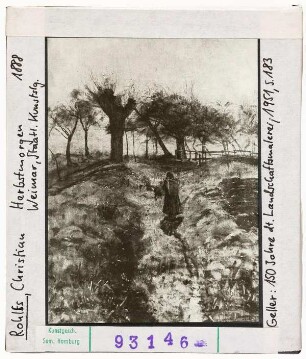 Christian Rohlfs: Herbstmorgen. Weimar, Staatliche Kunstsammlungen