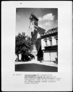 Reformierte Kirche am Markt & Marktkirche Ehemalige Franziskanerklosterkirche