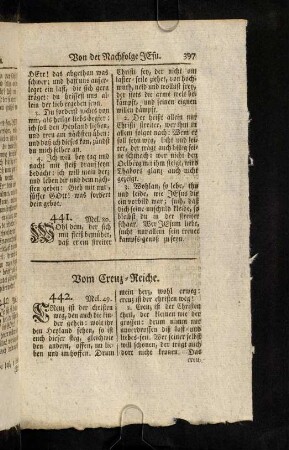 397-407, Vom Creuz-Reiche