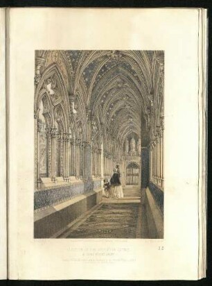 View in the Cloister of the Mediaeval Court