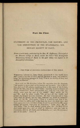 1-4, 1. The work of missions commanded in the bible