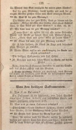Von den heiligen Sakramenten.