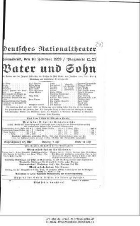 Vater und Sohn
