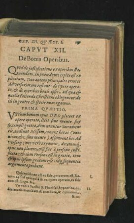 Caput XII. De Bonis Operibus.