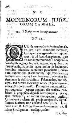 De Judaeorum cabbala qua s. scriptuarum interpretantur