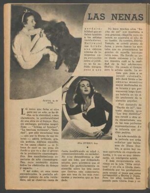 Las nenas de ayer