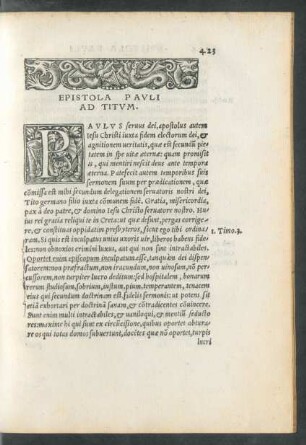 Epistola Pauli Ad Titum.