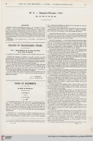 No 6 (Novembre- Décembre 1859)
